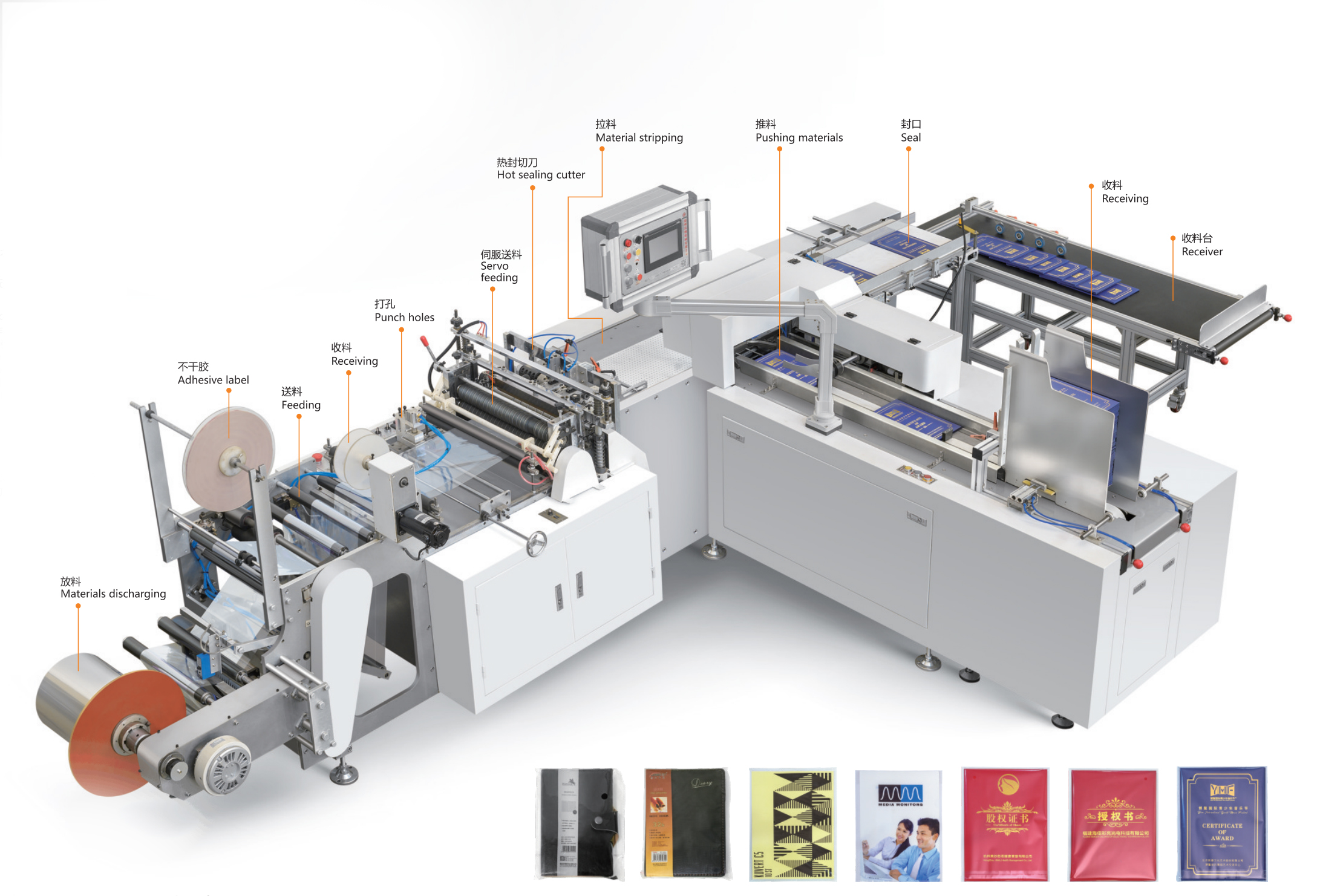 آلة التعبئة OPP