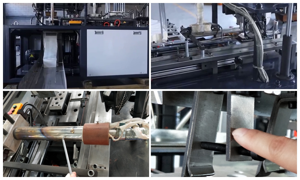 آلة تشكيل صناديق الغداء الأوتوماتيكية (ميكانيكية)