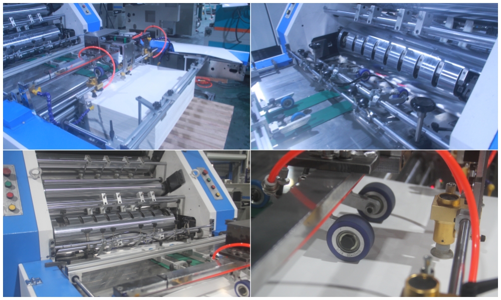 آلة تصفيح الورق المقوى التلقائي