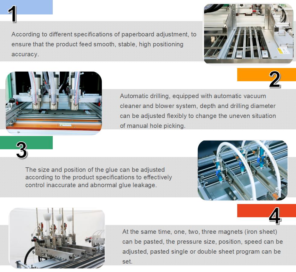 لصق المغناطيس التلقائي مع آلة الحفر