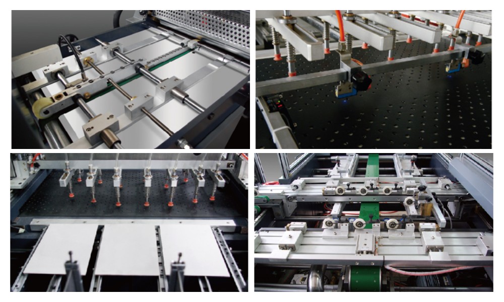 آلة صنع الغطاء التلقائي لصندوق جامد