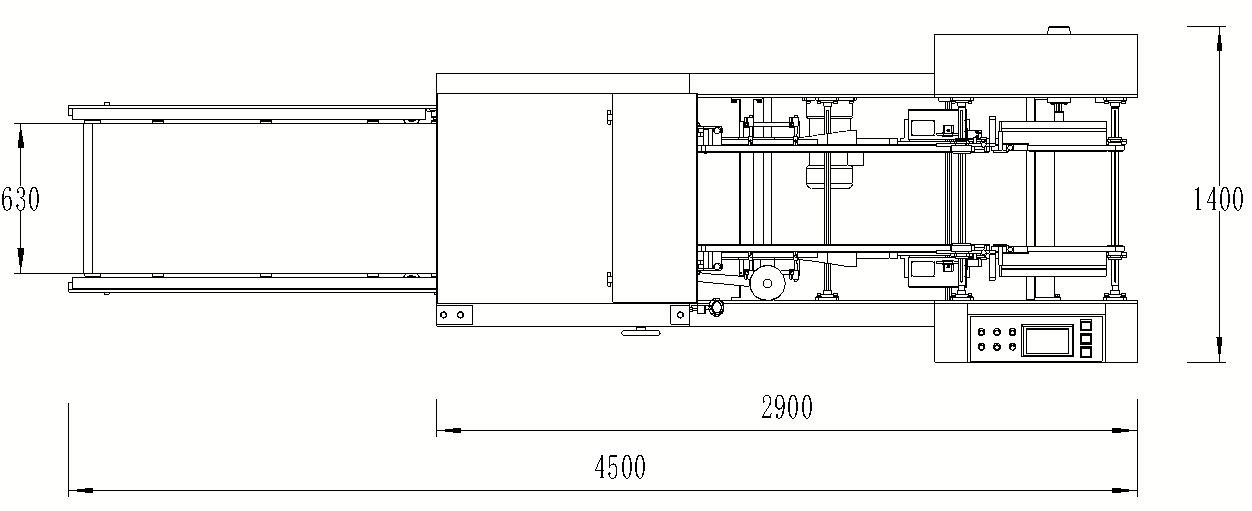 غطي وآلة لصق المربع السفلي
